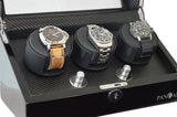 Pangaea  T330 Triple Watch Winder - Black (Battery or AC Powered)