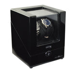 Pangaea D510 Double Watch Winder with LED Lights - Black