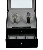 Pangaea D250 Double Watch Winder with Storage